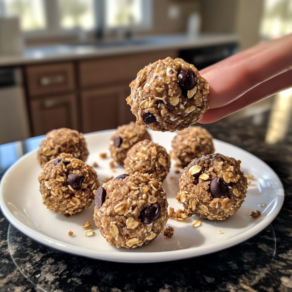 Protein Balls with Almond Milk