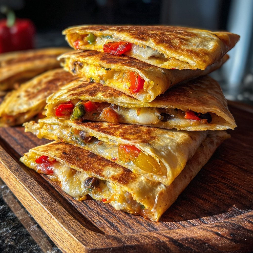 Super Bowl Veggie Quesadilla Bites