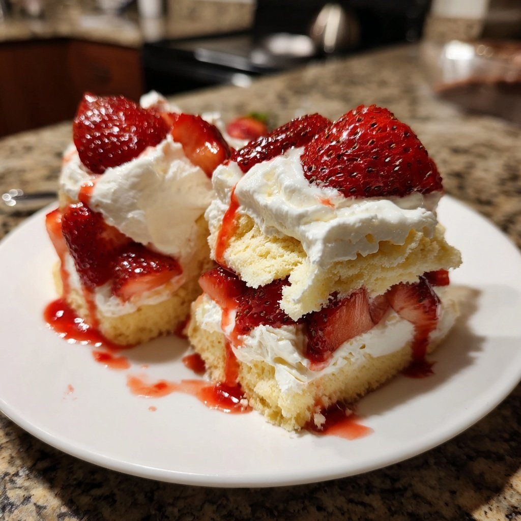 Valentines Treats Strawberry Shortcakes