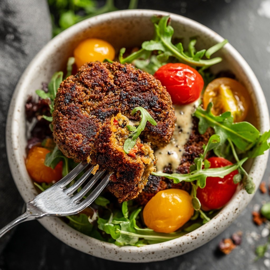 Healthy Baked Falafel Bowls