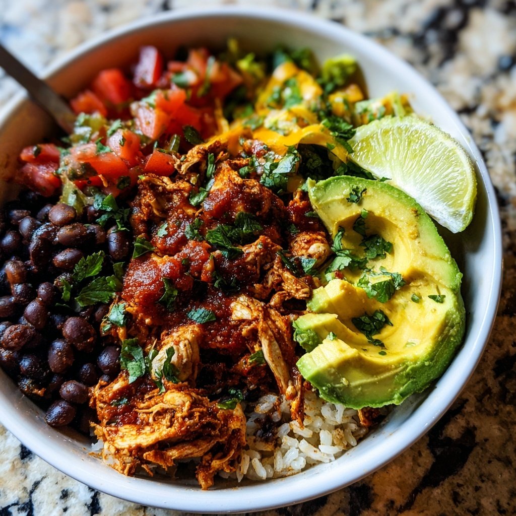 High Protein Turkey Burrito Bowl