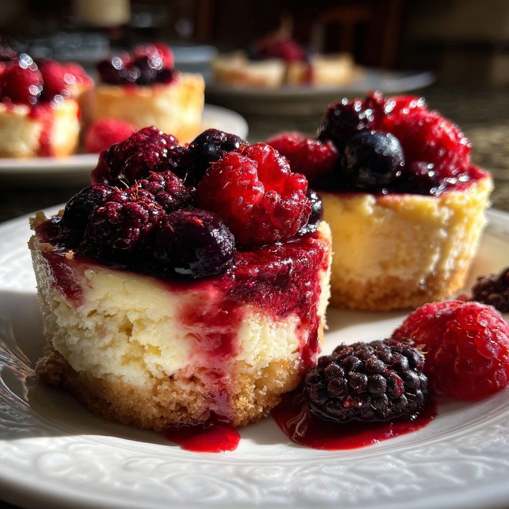 Valentines Snacks Berry Cheesecake Bites
