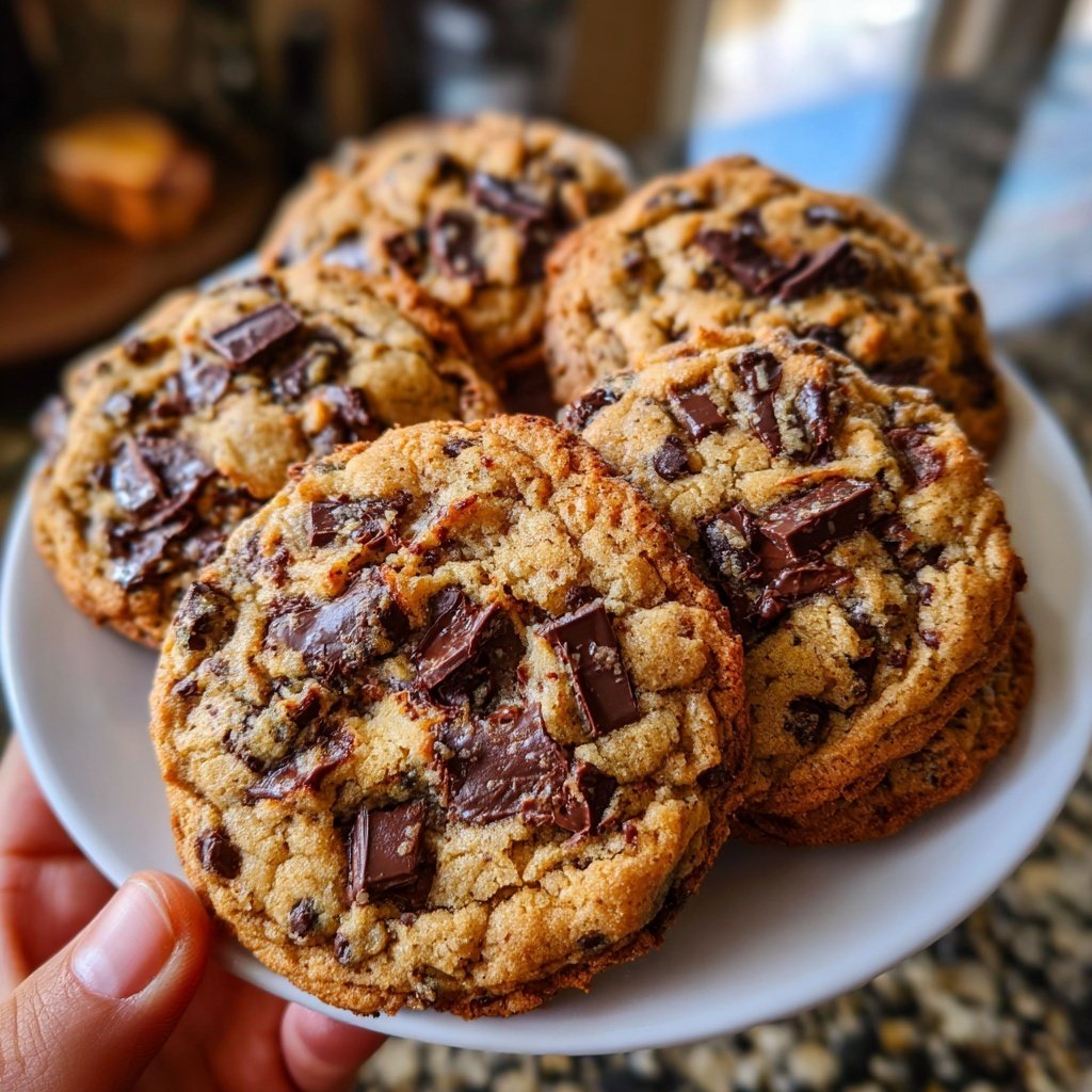 Bakery-Style Chocolate Chip Cookies